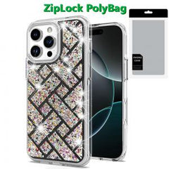 Phone Case for iPhone 16 Pro Max 6.9 inch Bling Hybrid Case Cover - A