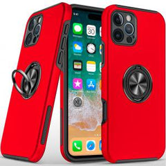 Phone Case for iPhone 16 Pro Max 6.9 inch Robust Magnetic Kickstand Hybrid - Red