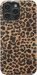 for iPhone 14 Pro max 6.7 inch Brown Cheetah Print Leopard Phone Case
