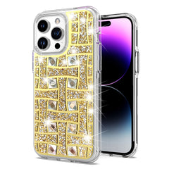 Phone Case for iPhone 15 Pro Bling Hybrid Case Cover - I