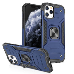 Phone Case for iPhone 15 Pro Robust Magnetic Kickstand Hybrid Case Cover - Blue