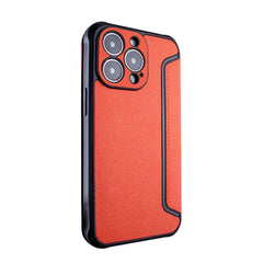 Magnetic wallet Leather phone case For Samsung Galaxy S23 Plus In Orange