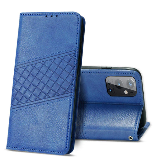 Reiko ONE PLUS 9 PRO 5G 3-In-1 Wallet Case In Blu