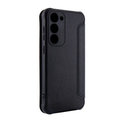 Magnetic wallet Leather phone case For Samsung Galaxy S24 Plus In Black