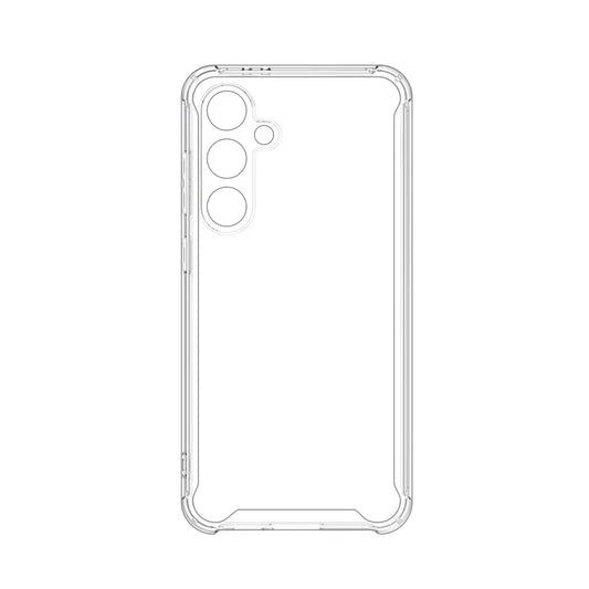 Reiko High Quality 2X Clean PC and TPU Bumper Case In Clear For Samsung Galaxy A25 5G