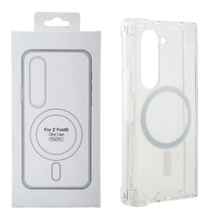 Magnetic Wireless Charging TPU Bumper Case For Z FOLD 6 In Clear